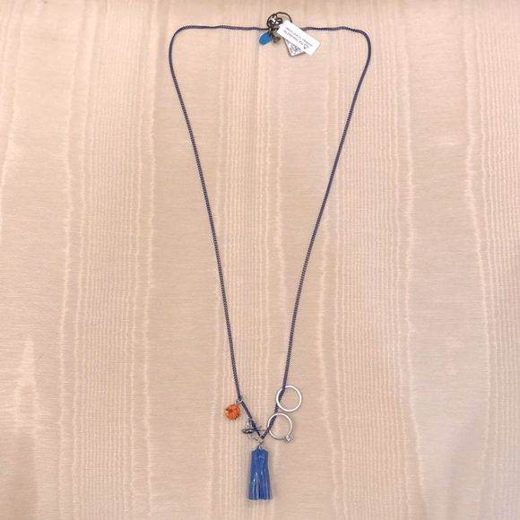 NWT Juicy Couture Tassel Charm Necklace - Picture 4 of 13